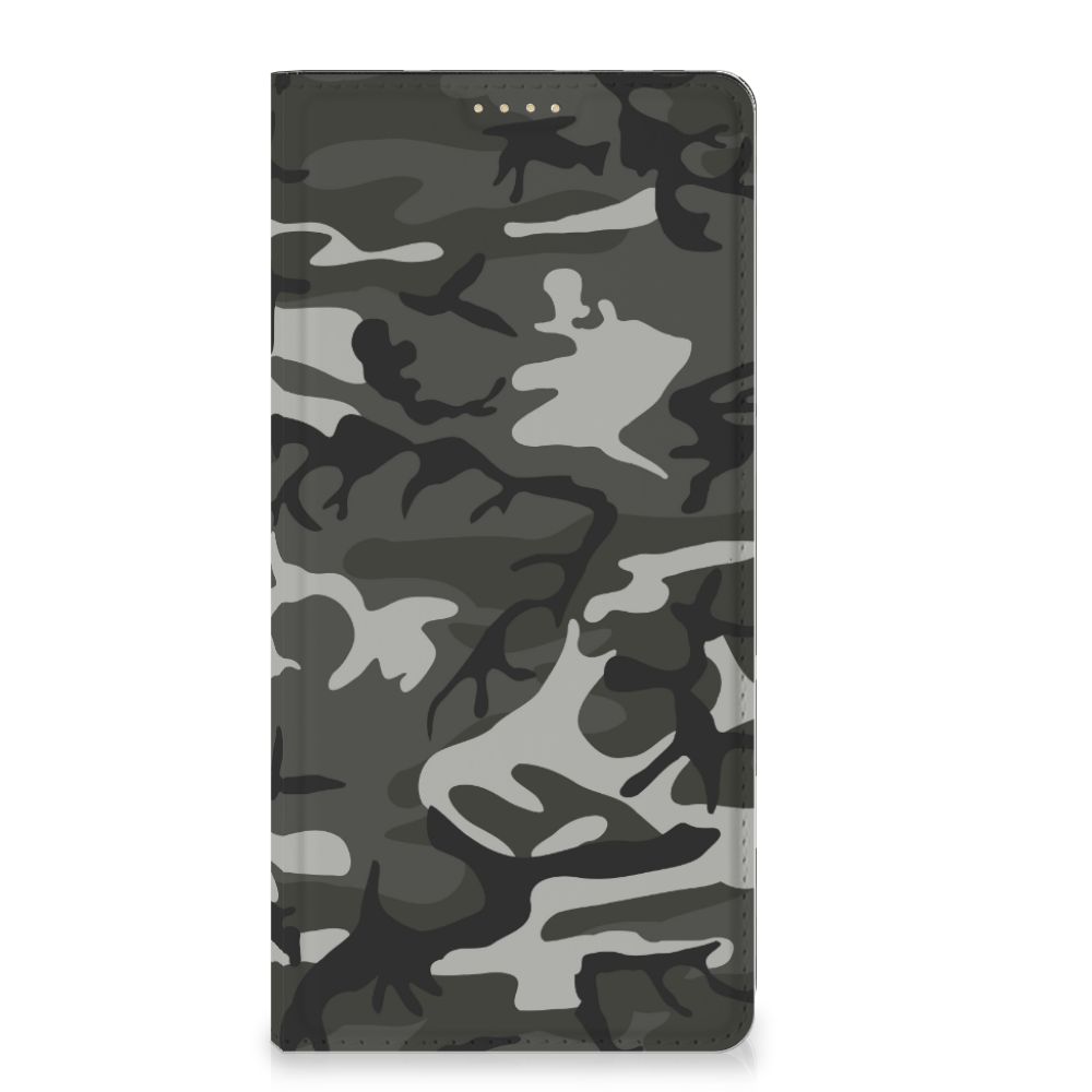 OPPO Reno8 T 5G Hoesje met Magneet Army Light camouflage design vooraanzicht