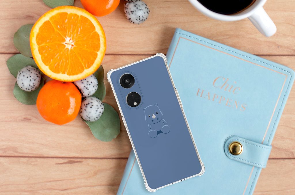 OPPO Reno8 T 5G Stevig Bumper Hoesje Baby Rhino B2C Telecom