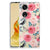 OPPO Reno8 T 5G TPU Case Butterfly Roses achterzijde bloemen vlinders