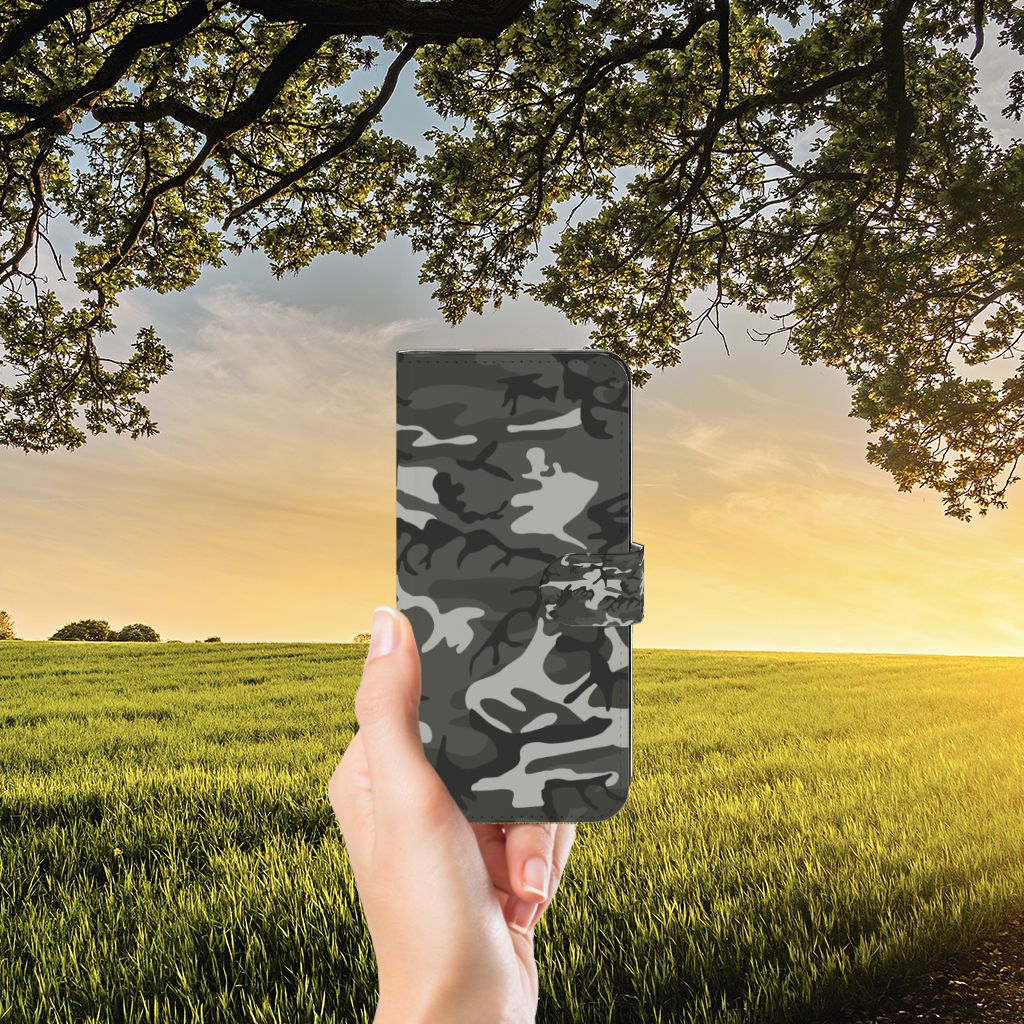 OPPO Reno8 T 5G Telefoon Hoesje Army Light camouflage hoesje aanzicht