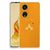 OPPO Reno8 T 5G Telefoonhoesje met Naam Baby Beer teddybeer oranje achterkant aanzicht