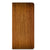 OPPO X6 Pro Book Wallet Case Donker Hout hoesje donker hout aanzicht