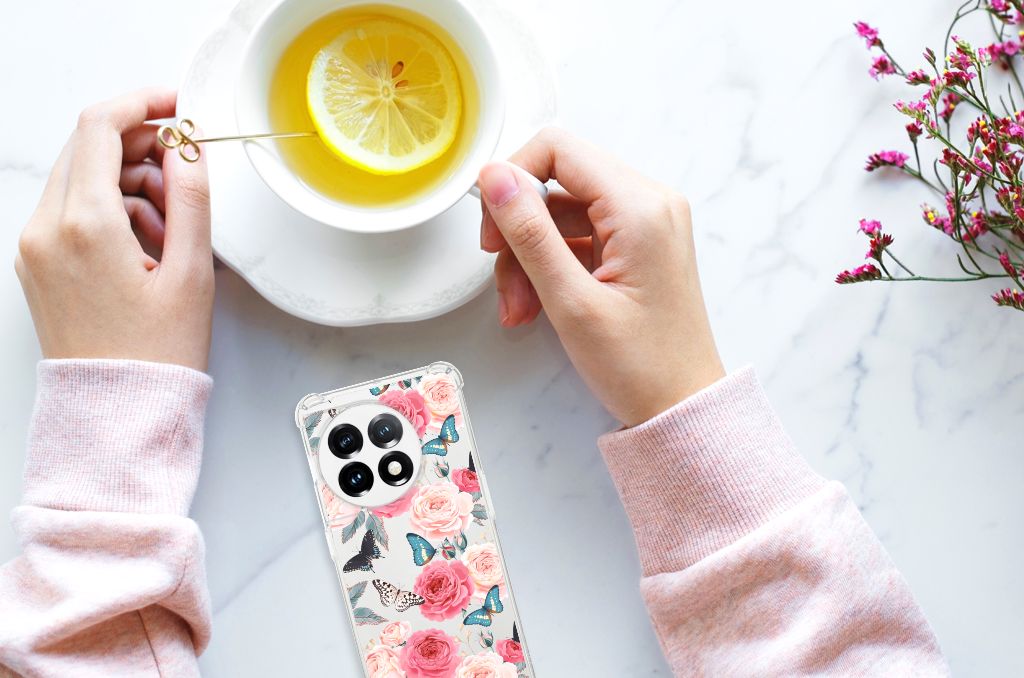 OnePlus 11 Case Butterfly Roses B2C Telecom