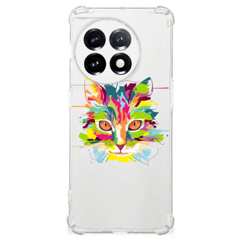 OnePlus 11 Stevig Bumper Hoesje Cat Color B2C Telecom