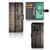 OnePlus 12 Book Style Case Steigerhout met ruimte voor 3 pasjes en houten uitstraling 🌳