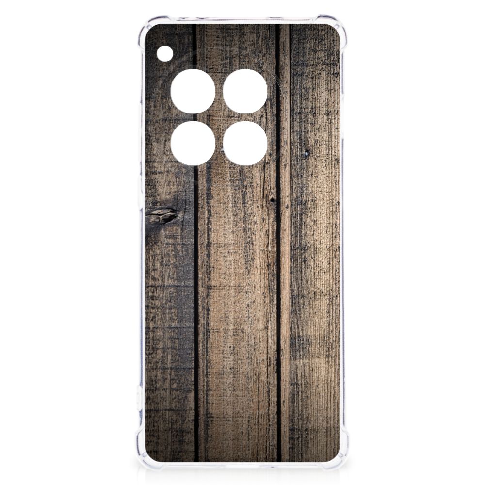 OnePlus 12 Stevig Telefoonhoesje Steigerhout B2C Telecom