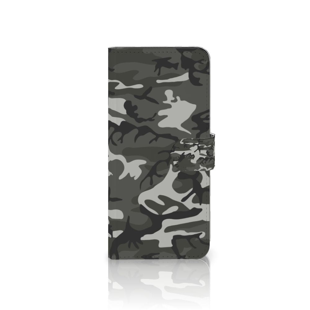 OnePlus 12 Telefoon Hoesje Army Light telefoonhoesje camouflage design vooraan
