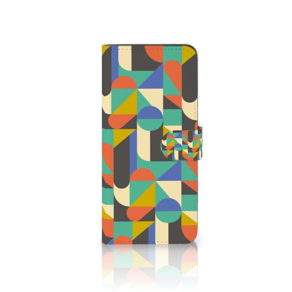 OnePlus 12 Telefoon Hoesje Funky Retro telefoonhoesje design geometrisch aanzicht
