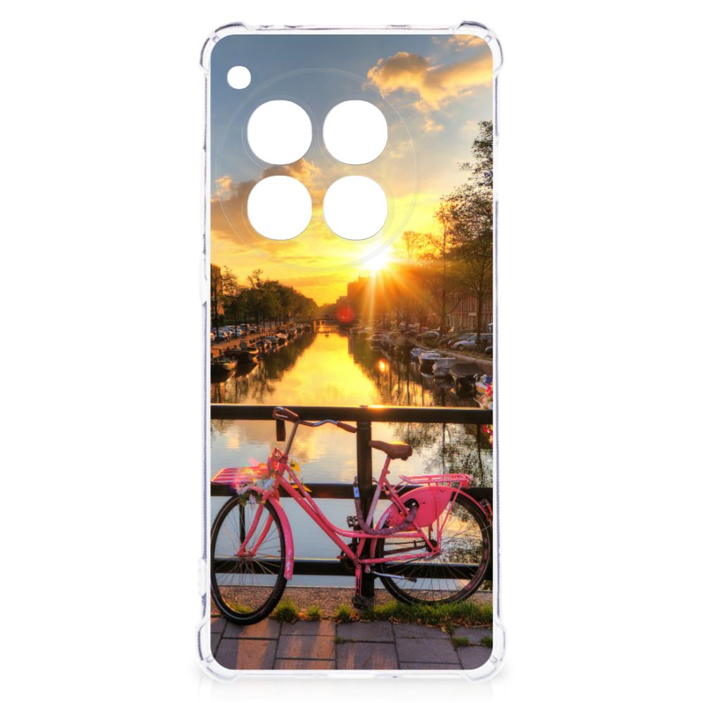 OnePlus 12 Telefoonhoesje met valbescherming Amsterdamse Grachten B2C Telecom