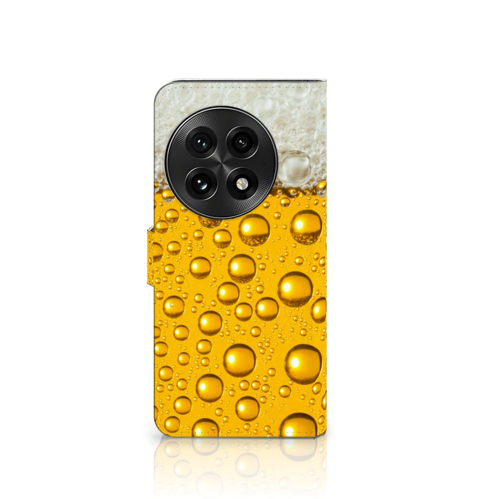 OnePlus 13 Book Cover Bier telefoonhoesje bier design voorkant