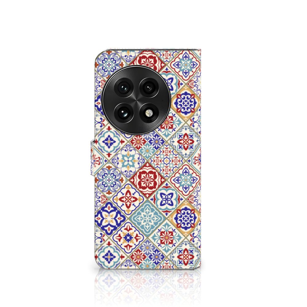 OnePlus 13 Bookcase Tiles Color boekhoes design tegels voorkant