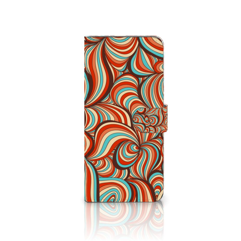 OnePlus 13 Hoesje Retro hoesje retro design kleurrijke patronen vooraanzicht