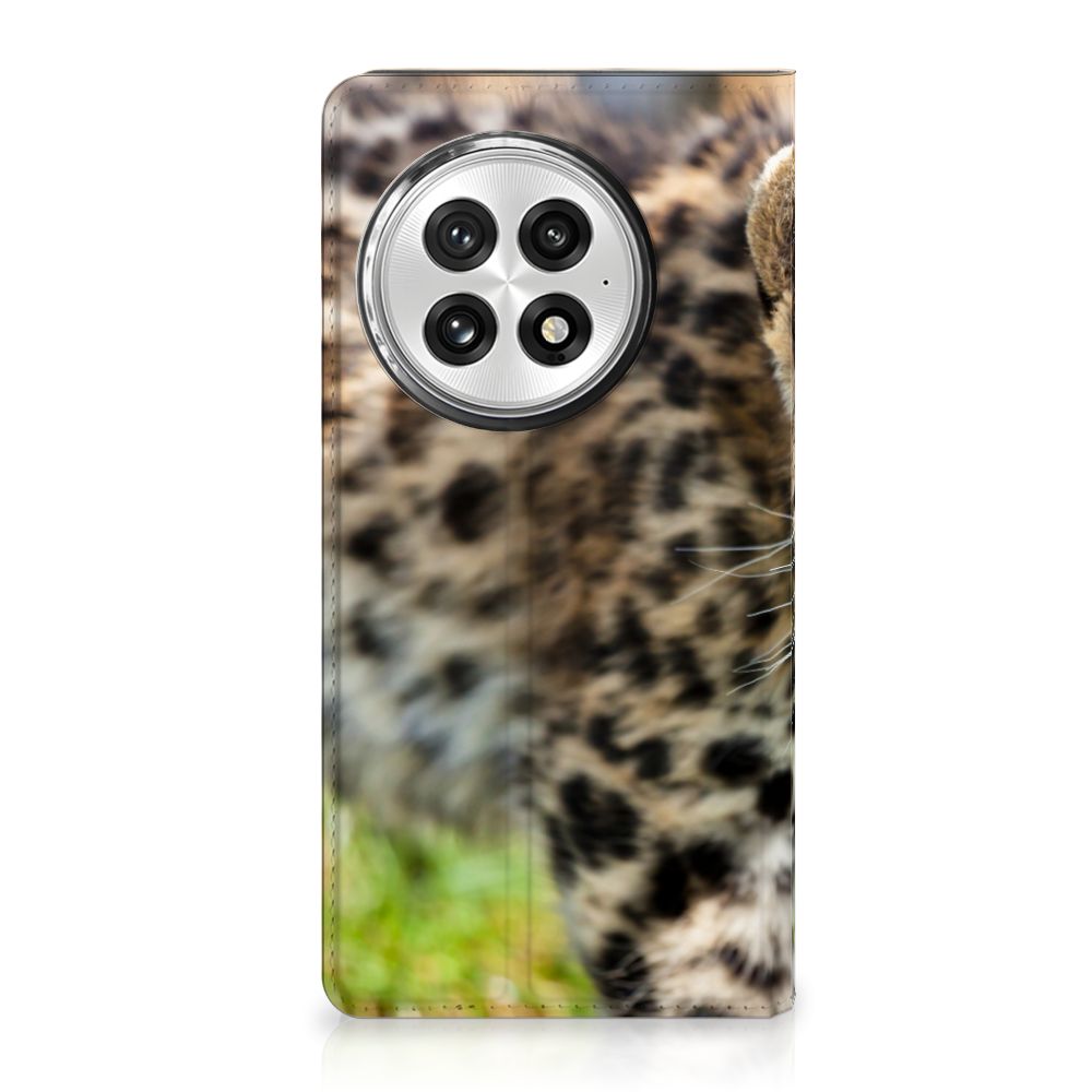 OnePlus 13 Hoesje maken Baby Luipaard hoesje baby luipaard aanzicht