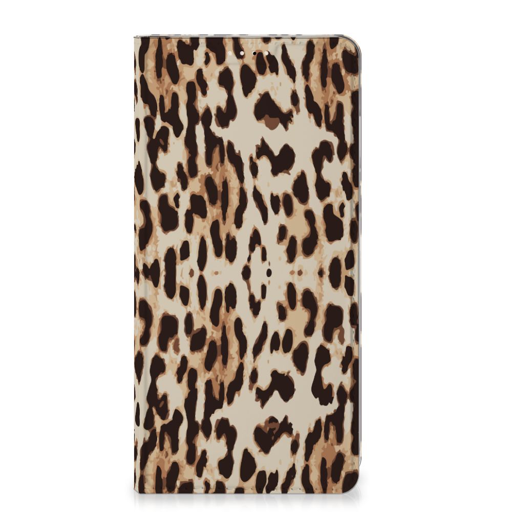 OnePlus 13 Hoesje maken Leopard hoesje leopardprint vooraanzicht