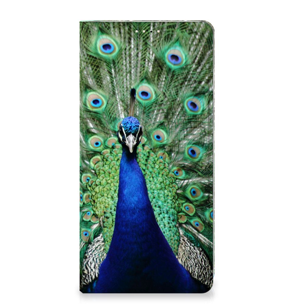 OnePlus 13 Magnet Case Peafowl Design Voorkant