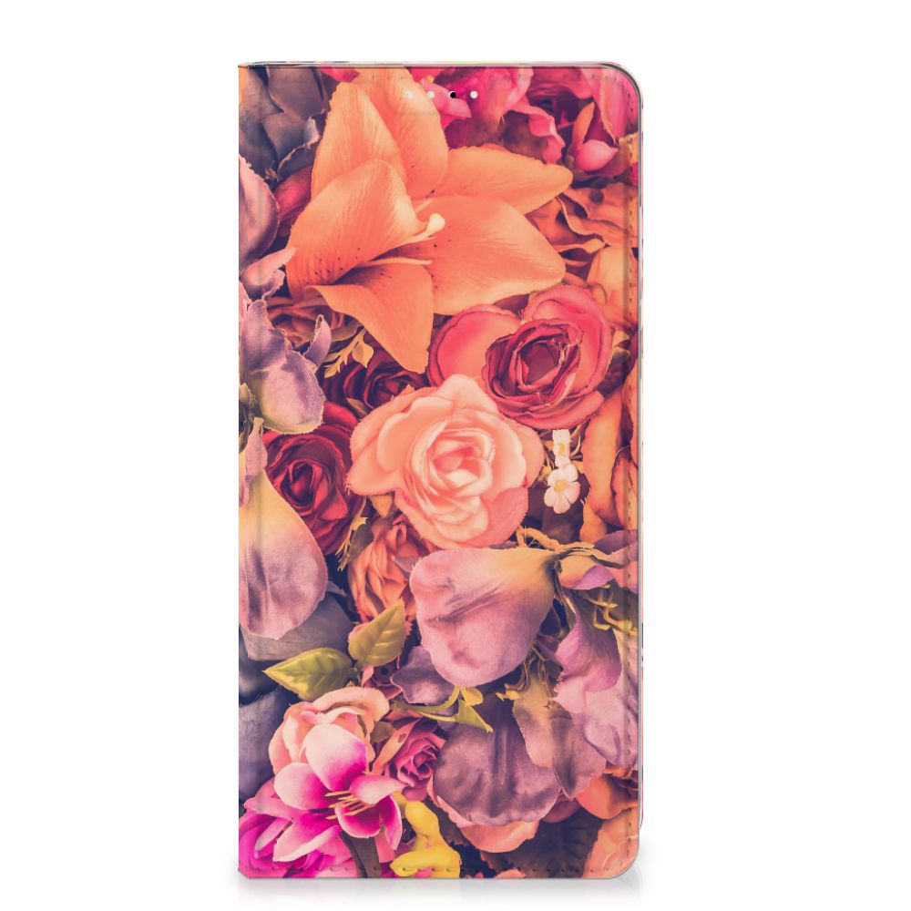 OnePlus 13 Smart Cover Bosje Bloemen bloemen patroon vooraanzicht