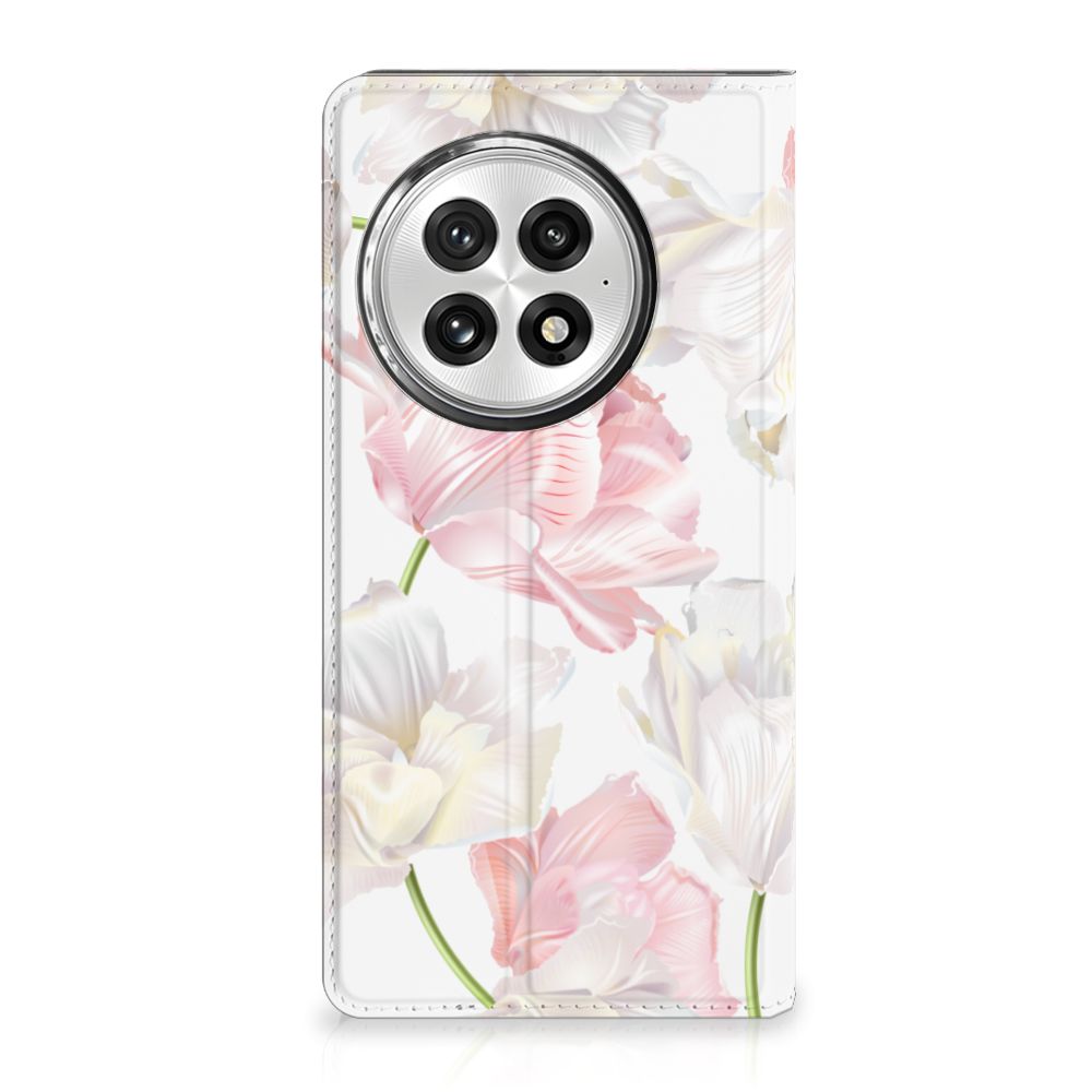 OnePlus 13 Smart Cover Lovely Flowers bloemen bloemenstand case aanzicht