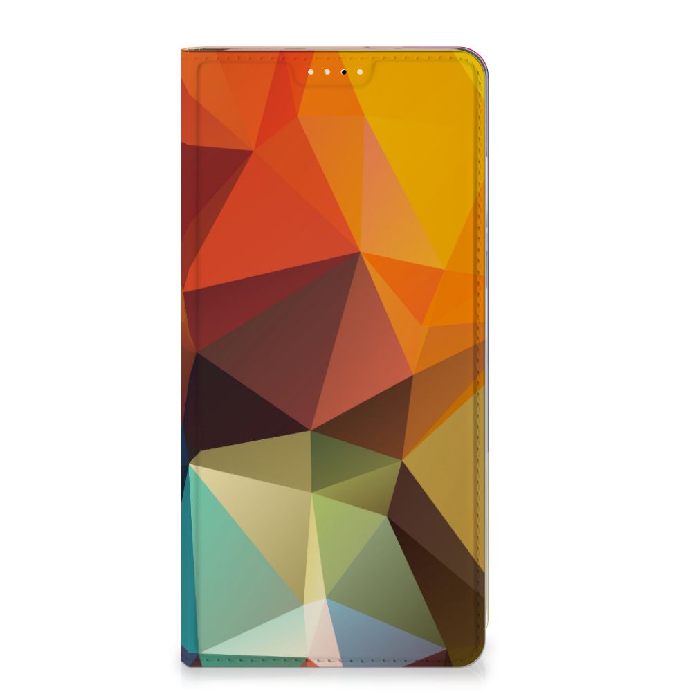OnePlus 13 Stand Case Polygon Color hoesje design Polygon Color aanzicht