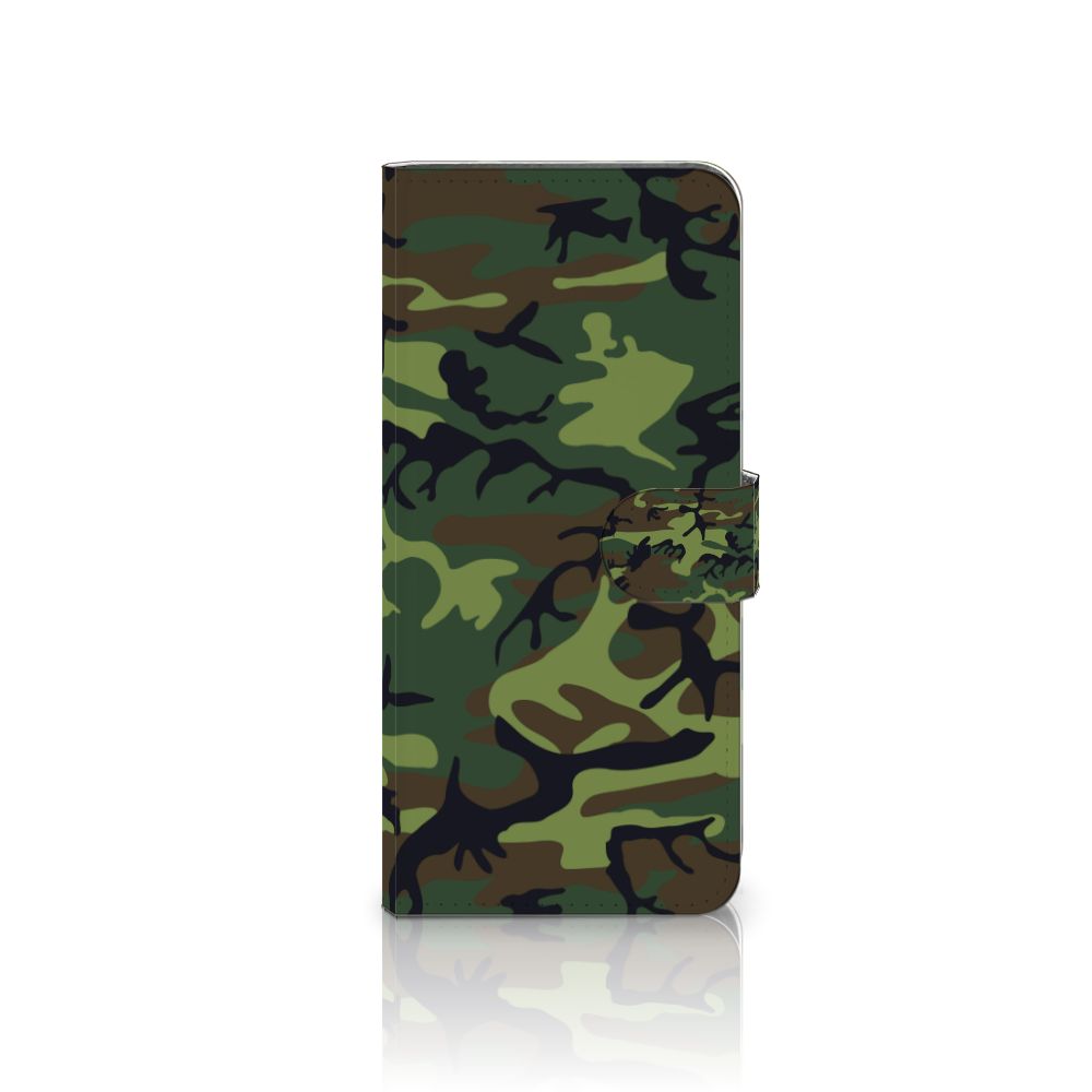 OnePlus 13 Telefoon Hoesje Army Dark telefoonhoesje camouflage design voorkant