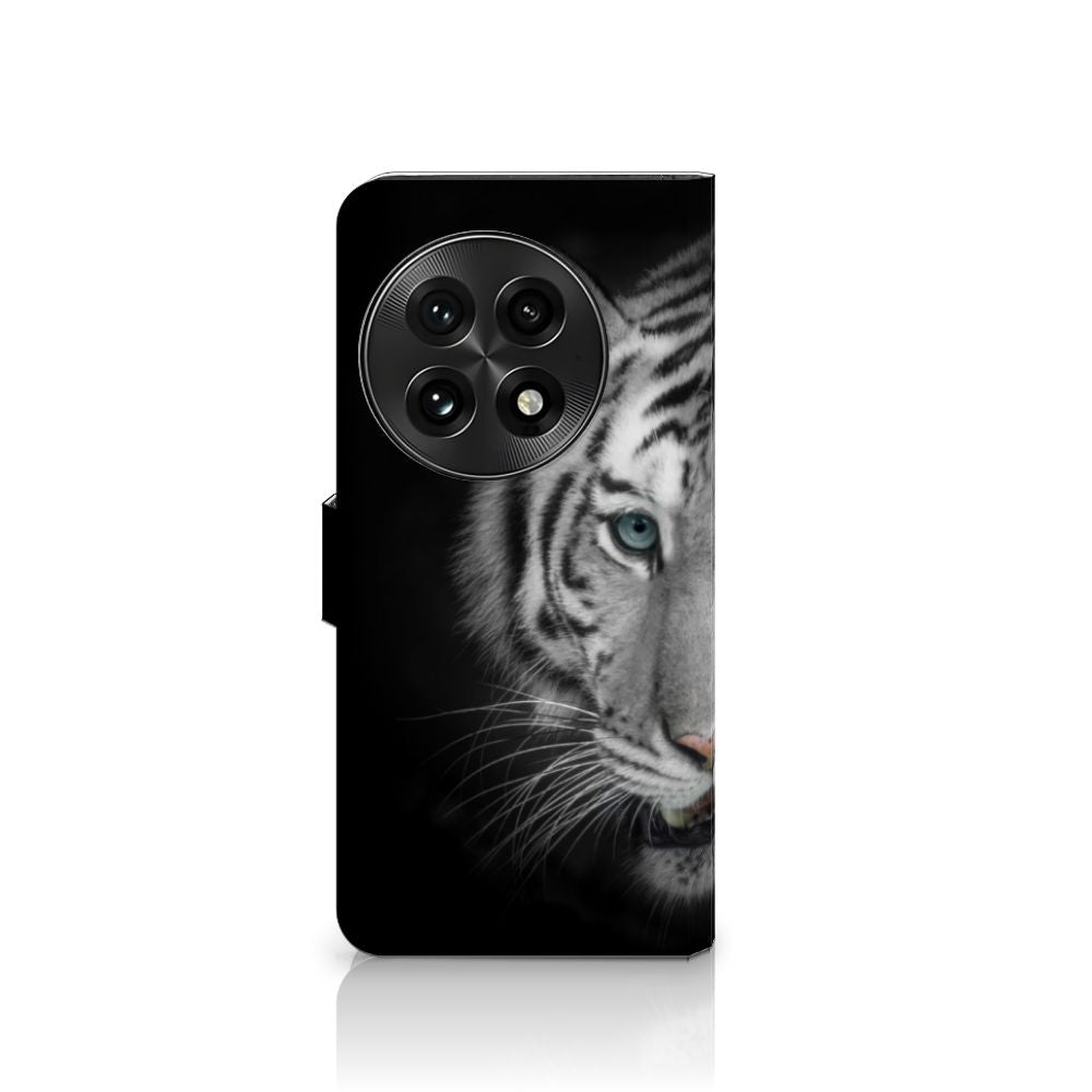 OnePlus 13 Telefoonhoesje met Pasjes Tijger tijger design aanzicht