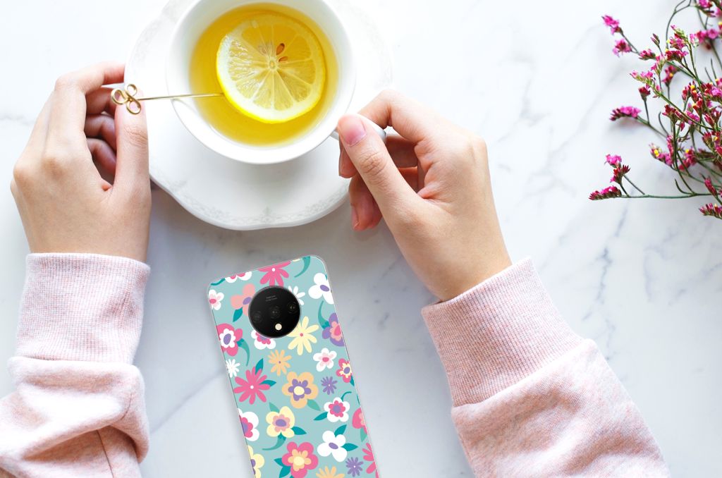 OnePlus 7T TPU Case Flower Power