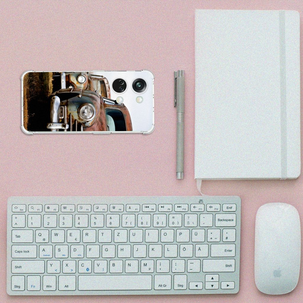 OnePlus Nord 3 Anti-shock Hoesje met foto Vintage Auto B2C Telecom