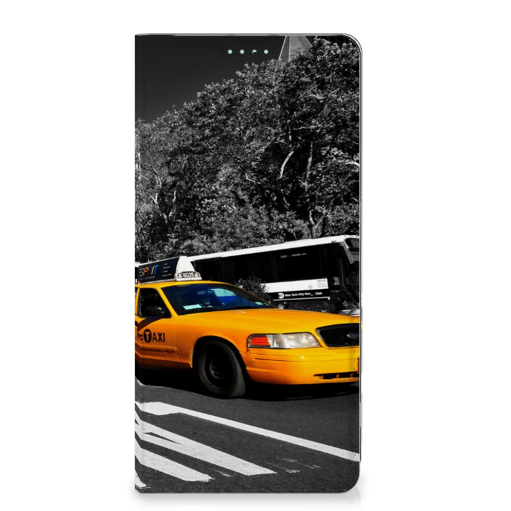 OnePlus Nord 3 Book Cover New York Taxi design hoesje aanzicht