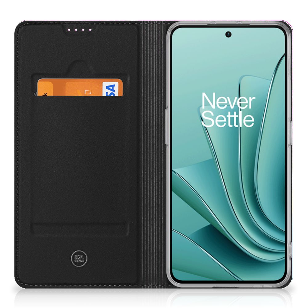 OnePlus Nord 3 Book Cover Waterval binnenaanzicht met pasjesvak