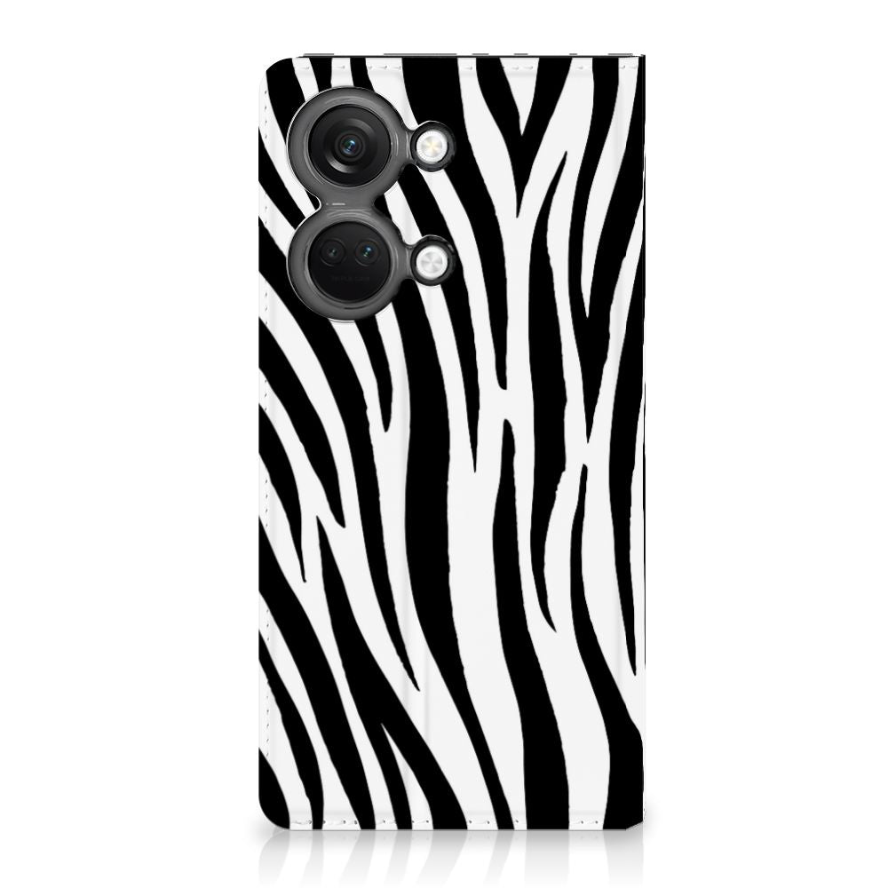 OnePlus Nord 3 Hoesje maken Zebra zebra strepen design voorkant