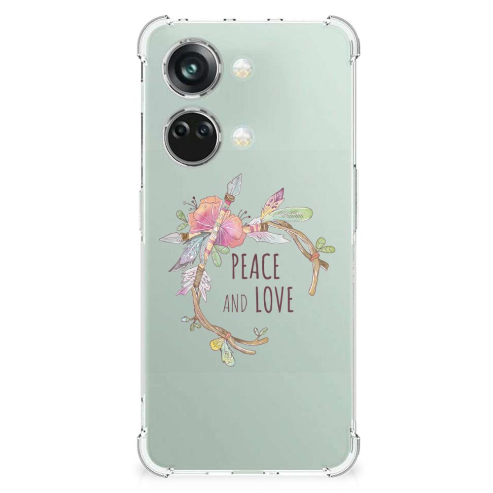 OnePlus Nord 3 Stevig Bumper Hoesje Boho Text B2C Telecom