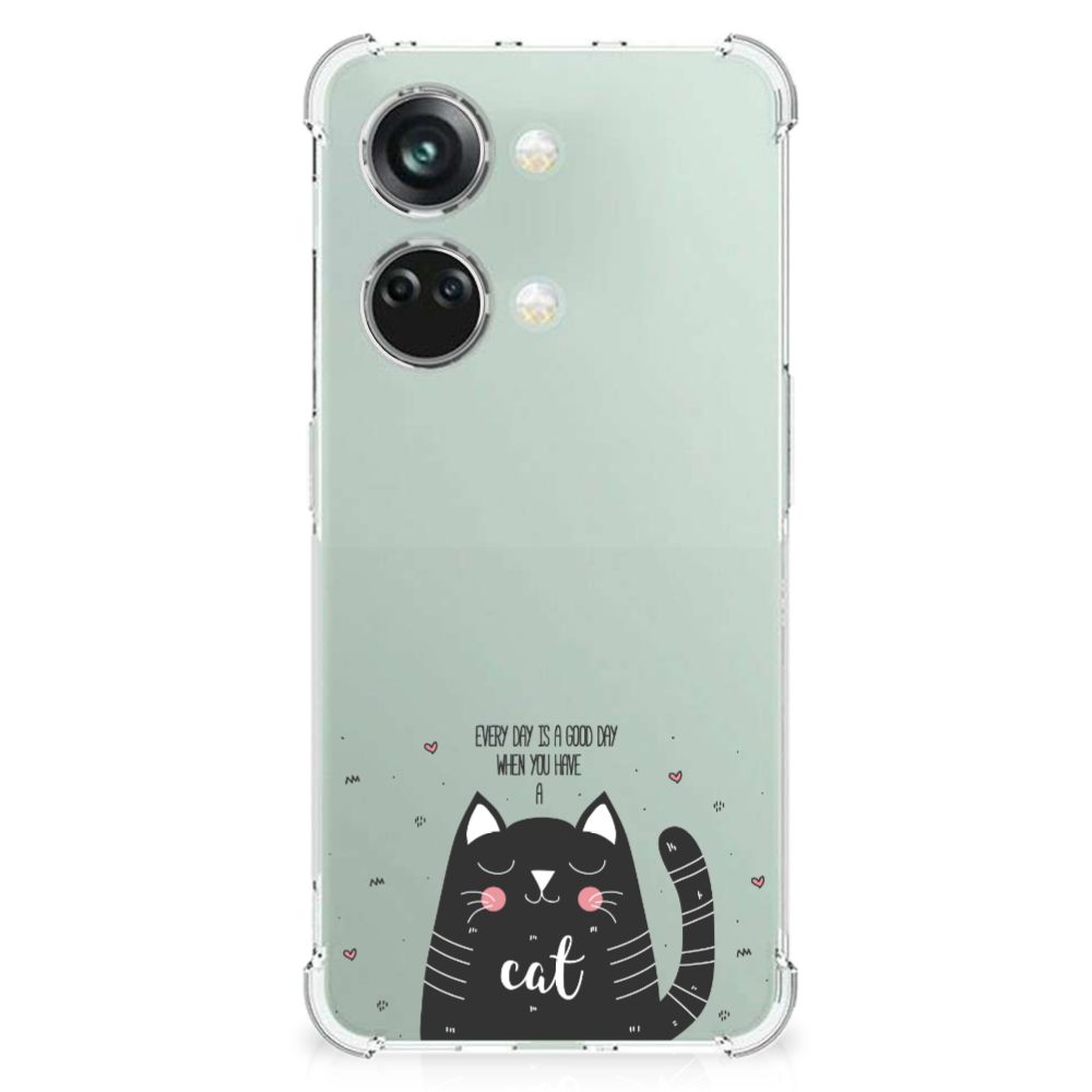 OnePlus Nord 3 Stevig Bumper Hoesje Cat Good Day B2C Telecom