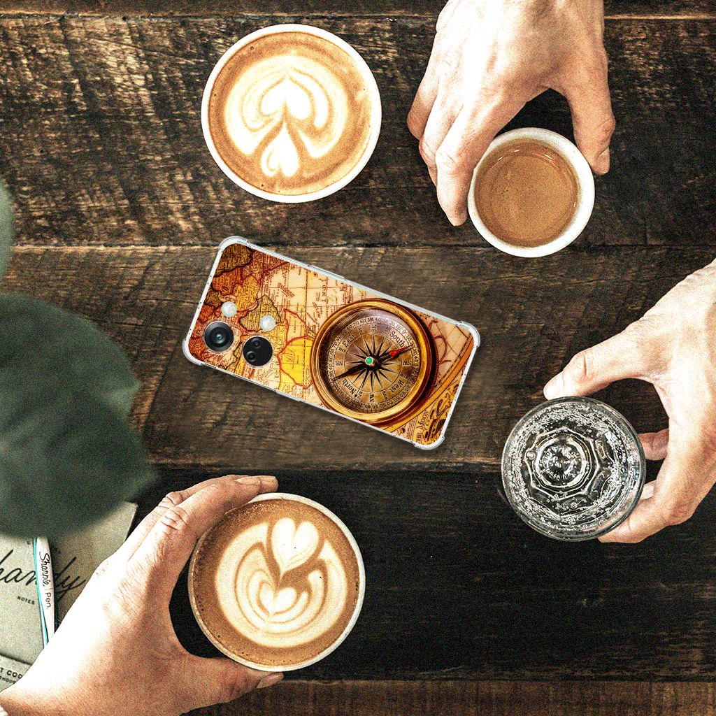 OnePlus Nord 3 Telefoonhoesje met valbescherming Kompas B2C Telecom