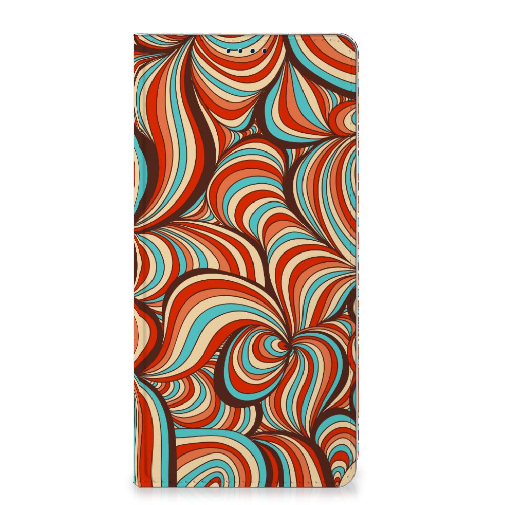 OnePlus Nord 4 Bookcase Retro design retro kleurig aanzicht