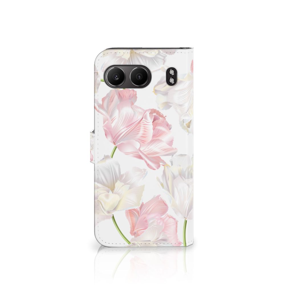 OnePlus Nord 4 Hoesje Lovely Flowers telefoonhoesje bloemen aanzicht
