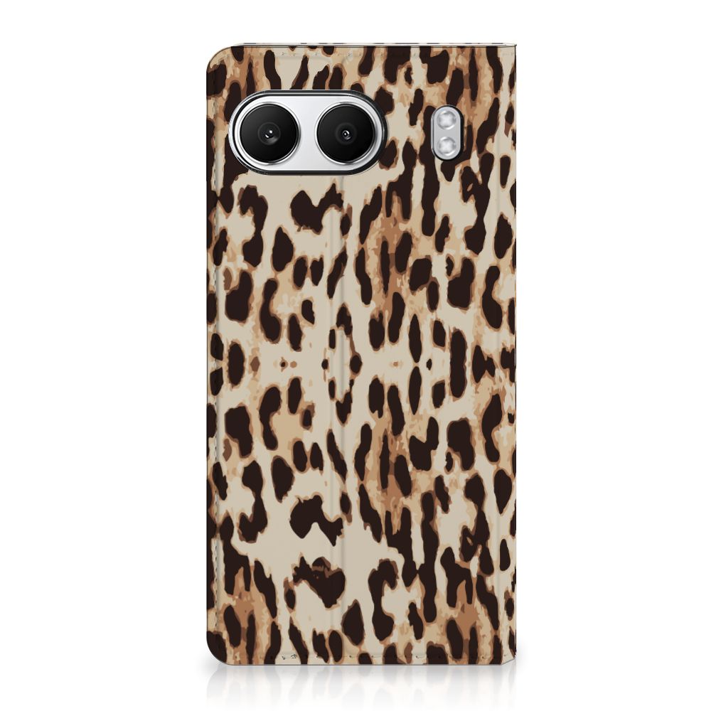 OnePlus Nord 4 Hoesje maken Leopard hoesje luipaardprint achterkant