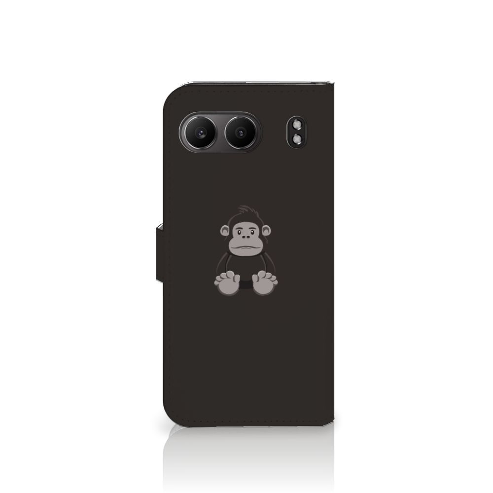 OnePlus Nord 4 Leuk Hoesje Gorilla flipcase gorilla design voorkant