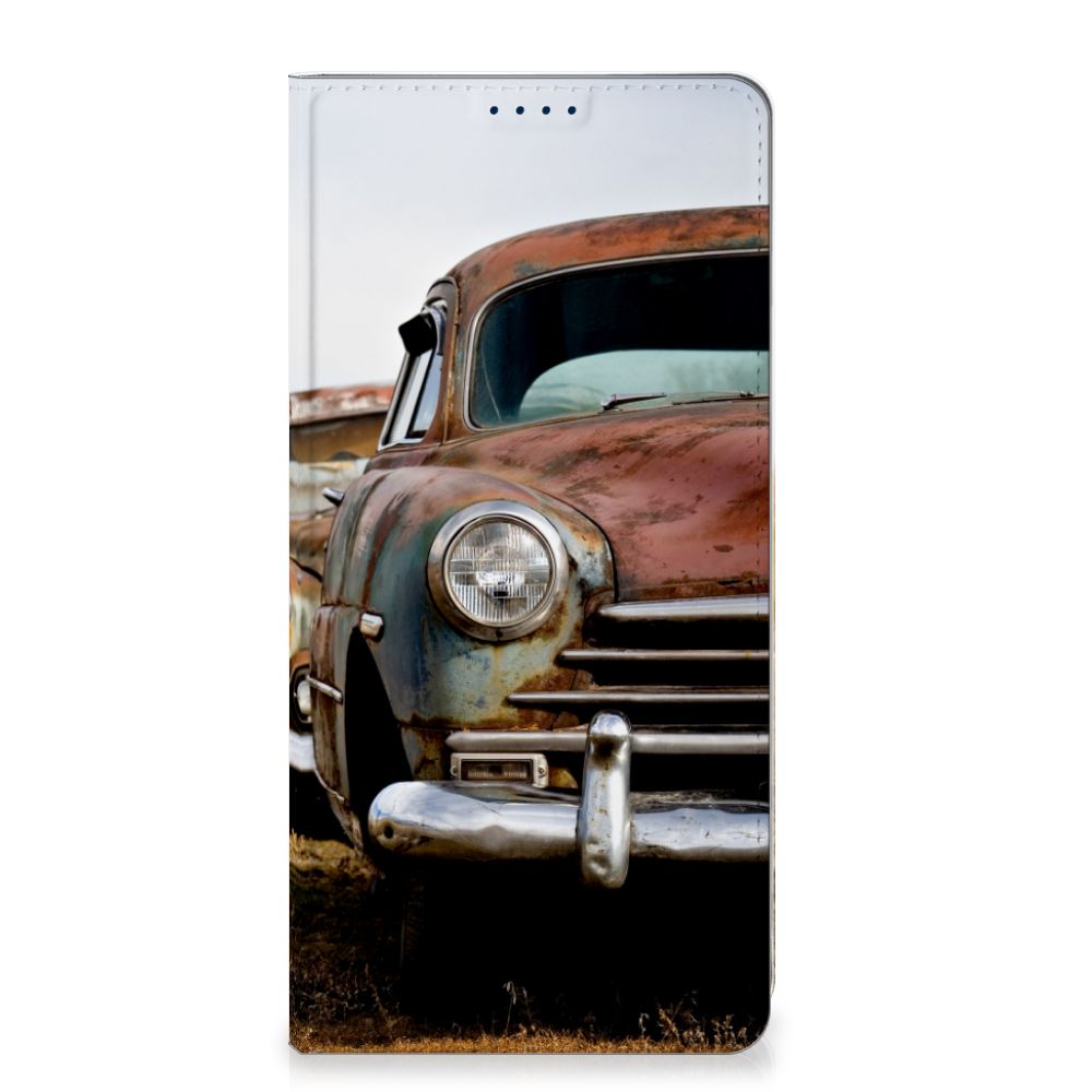 OnePlus Nord 4 Stand Case Vintage Auto vintage auto voorkant