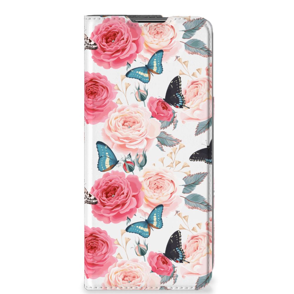 OnePlus Nord CE 2 5G Smart Cover Butterfly Roses - B2C Telecom
