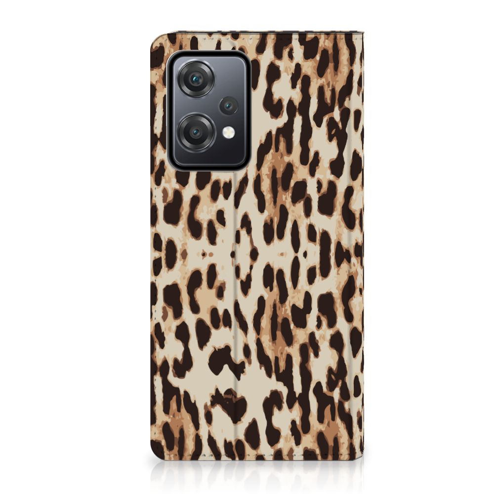 OnePlus Nord CE 2 Lite 5G Hoesje maken Leopard hoesje leopardprint voorkant