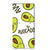 OnePlus Nord CE 2 Lite 5G Magnet Case Avocado Singing met schattige avocado's op een witte achtergrond 🥑.