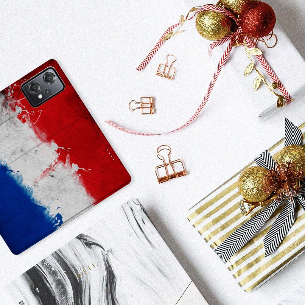 OnePlus Nord CE 2 Lite 5G Standcase Nederland design Nederlandse vlag bovenaanzicht