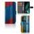 OnePlus Nord CE 3 Book Style Case Wood Heart telefoonhoesje kleur hout hartje voor en achteraanzicht