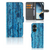 OnePlus Nord CE 3 Lite Book Style Case Wood Blue boekhoesje blauw hout aanzicht