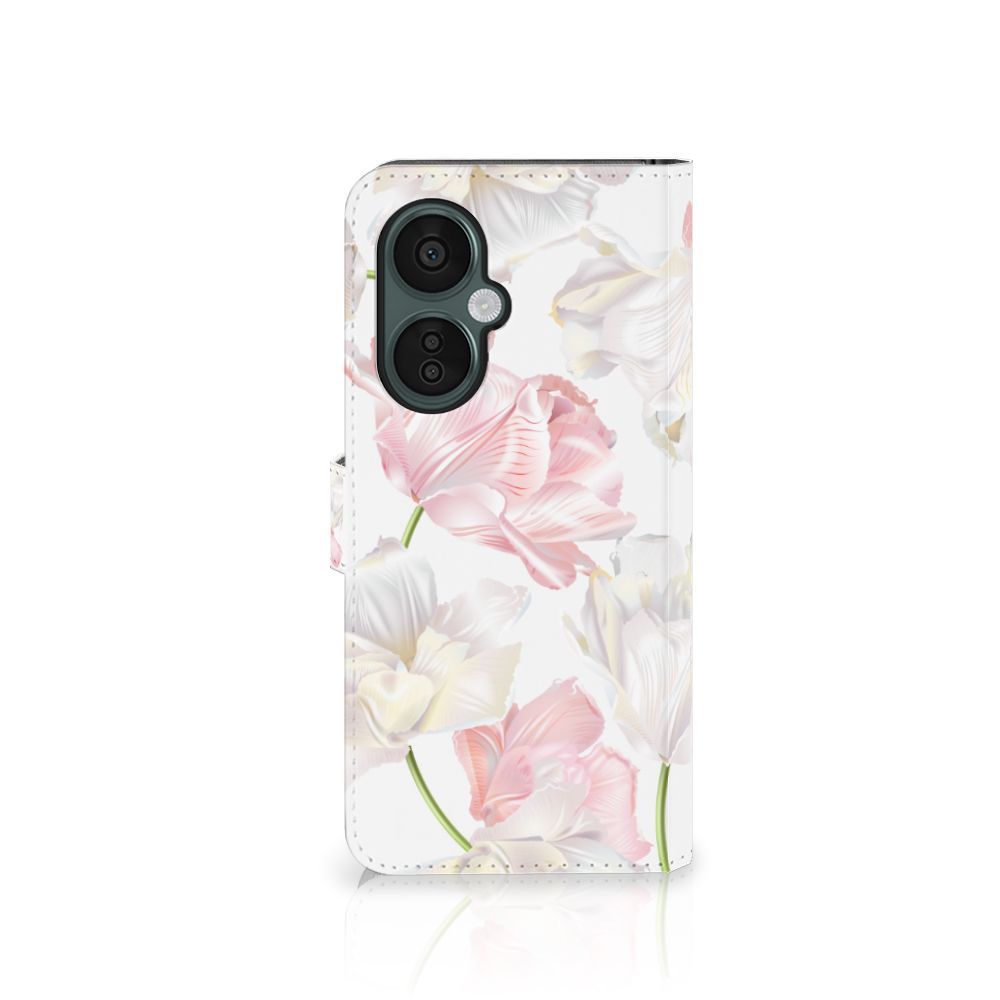 OnePlus Nord CE 3 Lite Hoesje Lovely Flowers design hoesje aanzicht