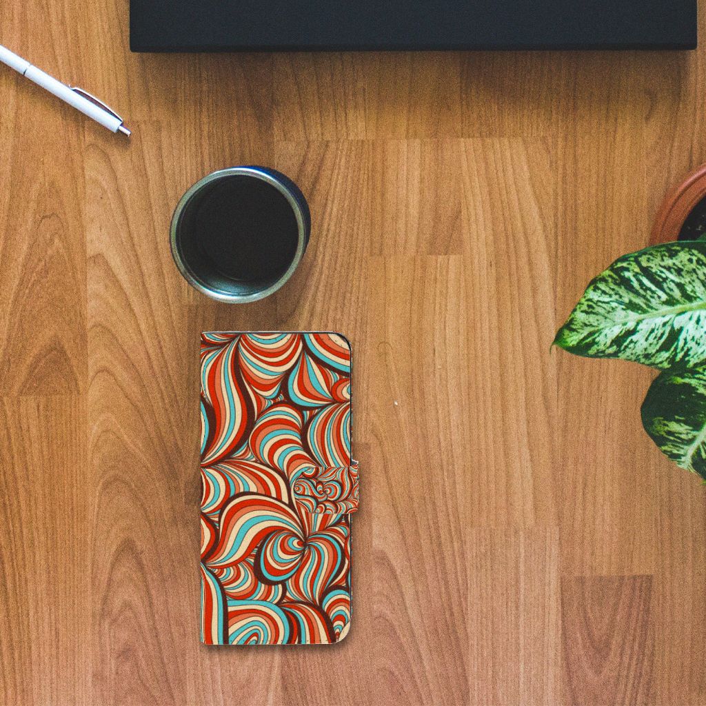 OnePlus Nord CE 3 Lite Hoesje Retro designnaam retro kleurstellingen