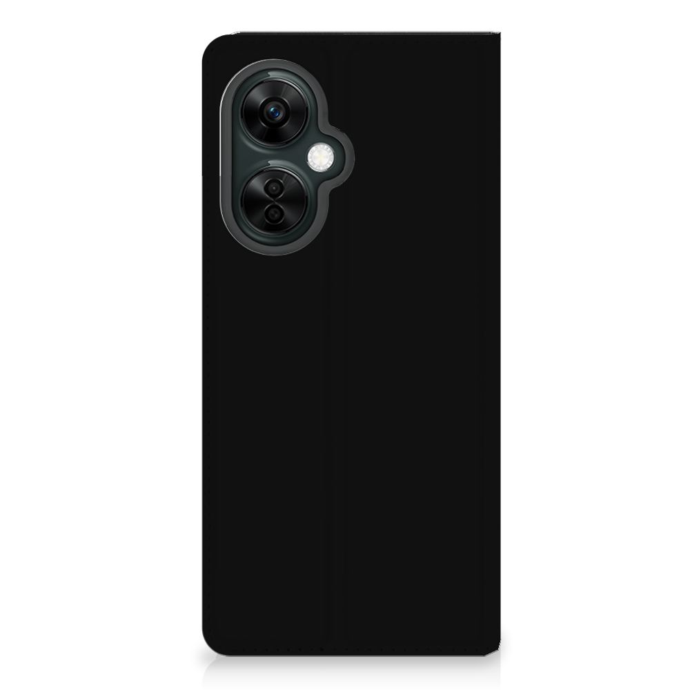 OnePlus Nord CE 3 Lite Magnet Case Boho Text in black, elegant design for protection and durability.