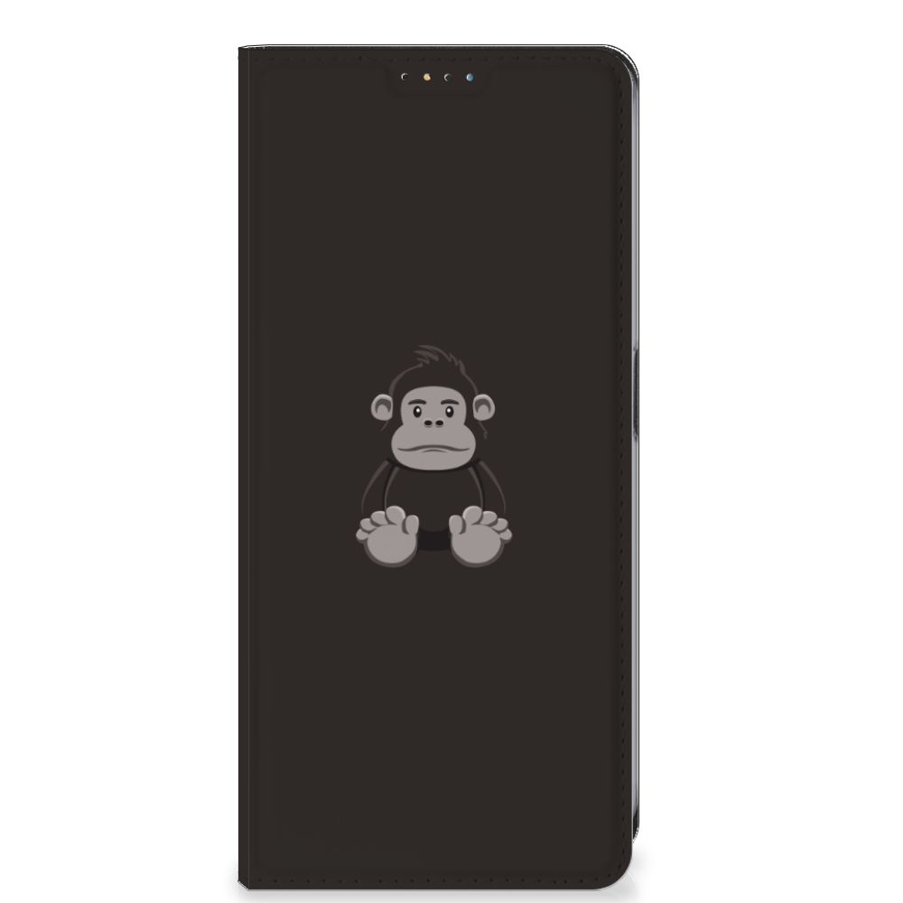 OnePlus Nord CE 3 Lite Magnet Case Gorilla ontwerp voorkant met aap