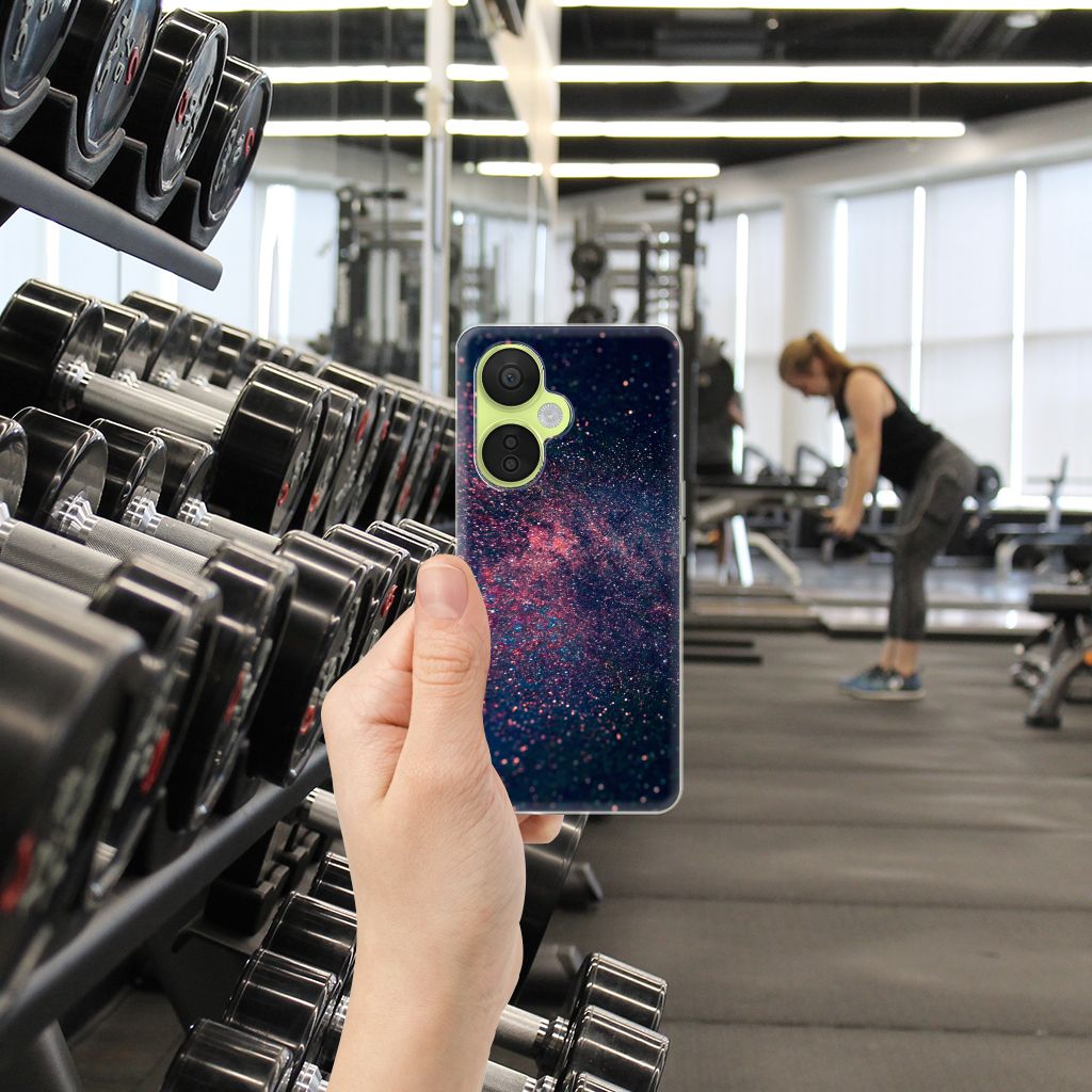 OnePlus Nord CE 3 Lite TPU Hoesje Stars design Stars aanzicht