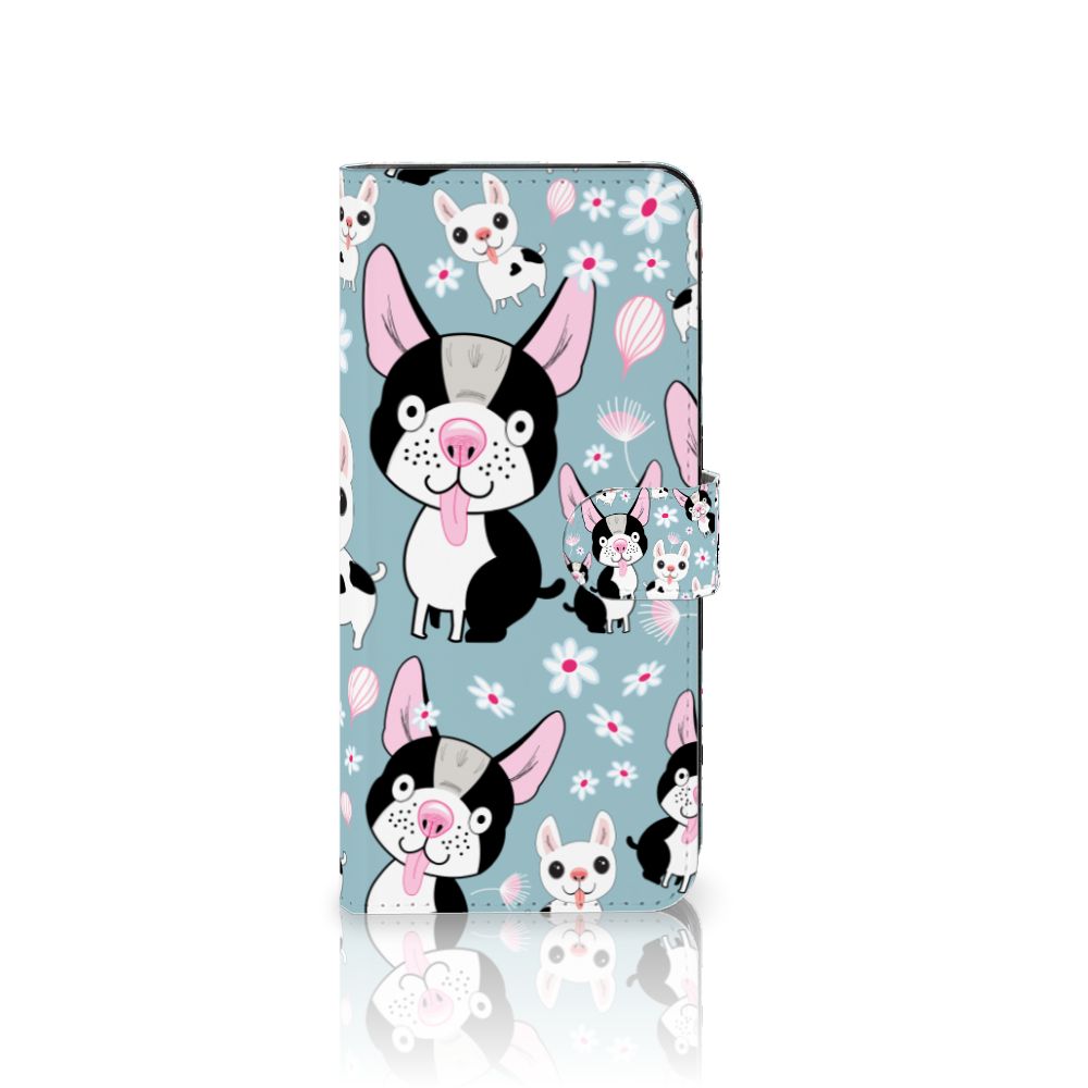OnePlus Nord CE 3 Lite Telefoonhoesje met Pasjes Hondjes cartoon design voorkant