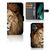 OnePlus Nord CE 3 Telefoonhoesje met Pasjes Leeuw met stoere leeuw op voorkant, perfect voor bescherming en gebruiksgemak.